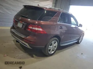 2014 Mercedes-Benz M 350 with VIN 4JGDA5HB4EA415515, listed as a Copart auction lot 54540825 with 182,600 mi miles and Salvage title. Bid and sale history available at DreamBid. Image 3.