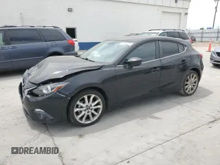 2014 Mazda 3 S Touring with VIN JM1BM1L39E1202524, listed as a Copart auction lot 61234475 with 180,339 mi miles and Salvage title. Bid and sale history available at DreamBid. Image 1.
