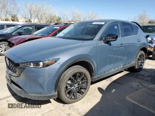 2024 Mazda CX-5 2.5 S Carbon Edition with VIN JM3KFBCMXR0396072, listed as a Copart auction lot 51162695 with 27,457 mi miles and Salvage Title. Bid and sale history available at carsss.com. Image 1.