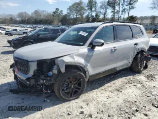 2024 Kia Telluride EX with VIN 5XYP3DGC0RG549279, listed as a Copart auction lot 47051635 with 4,074 mi miles and Salvage Title. Bid and sale history available at carsss.com. Image 1.
