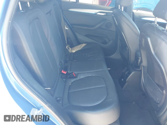 2017 BMW X1 sDrive28i with VIN WBXHU7C31H5H33281, listed as a IAAI auction lot 41814792 with 55,756 mi miles. Bid and sale history available at carsss.com. Image 8.