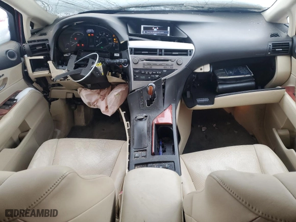 2011 Lexus RX 450h with VIN JTJBC1BA7B2419673, listed as a Copart auction lot 83355124 with 157,095 mi miles and Salvage Title. Bid and sale history available at carsss.com. Image 7.