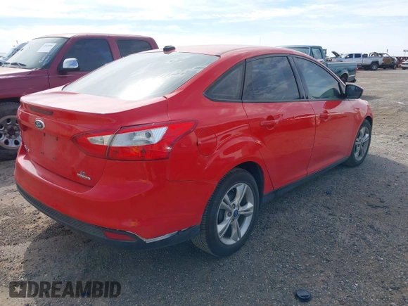 2013 Ford Focus SE with VIN 1FADP3F22DL262796, listed as a IAAI auction lot 42053634 with 72,500 mi miles and . Bid and sale history available at DreamBid. Image 4.