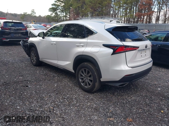 2021 Lexus NX with VIN JTJDARDZ6M2261054, listed as a IAAI auction lot 40991805 with 20,789 mi miles. Bid and sale history available at carsss.com. Image 3.