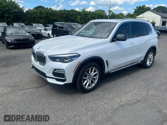 2019 BMW X5 xDrive40i with VIN 5UXCR6C55KLK80009, listed as a Copart auction lot 66447745 with 98,821 mi miles and Clean title. Bid and sale history available at DreamBid. Image 1.