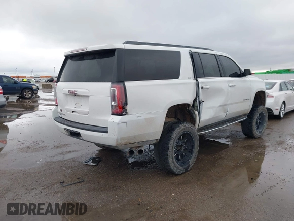 2018 GMC Yukon XL SLT with VIN 1GKS2GKCXJR315537, listed as a IAAI auction lot 41541293 with 114,672 mi miles. Bid and sale history available at carsss.com. Image 4.