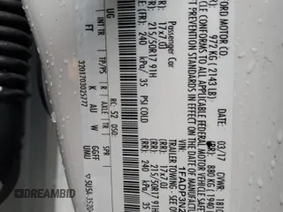 2017 Ford Focus Titanium с VIN 1FADP3N23HL244301, выставлен на аукционе Copart как лот 56625555 с пробегом 96 304 миль миль и Списание • Salvage title. История ставок и продаж доступна на DreamBid. Изображение 13.