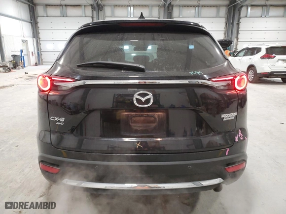 2016 Mazda CX-9 Signature with VIN JM3TCBEY0G0107825, listed as a Copart auction lot 43812975 with 72,138 mi miles and Salvage Title. Bid and sale history available at carsss.com. Image 6.