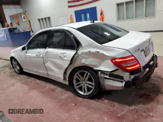 2012 Mercedes-Benz C 300 Sport with VIN WDDGF8BB1CR230744, listed as a Copart auction lot 80452834 with 143,320 mi miles and Salvage Title. Bid and sale history available at DreamBid. Image 2.