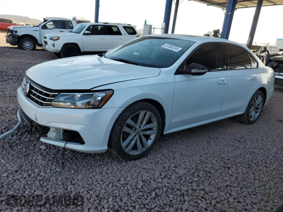 2019 Volkswagen Passat 2.0T Wolfsburg Edition with VIN 1VWLA7A3XKC011596, listed as a Copart auction lot 87080234 with 132,547 mi miles and Salvage Title. Bid and sale history available at carsss.com. Image 1.