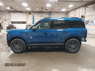 2024 Ford Bronco Sport Big Bend with VIN 3FMCR9B61RRF72020, listed as a IAAI auction lot 42188623 with 605 mi miles and . Bid and sale history available at DreamBid. Image 15.