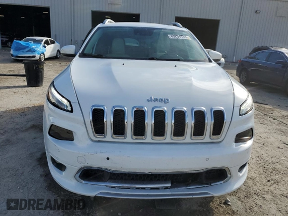 2018 Jeep Cherokee Overland with VIN 1C4PJLJB4JD519608, listed as a Copart auction lot 43204765 with 71,378 mi miles and Salvage title. Bid and sale history available at DreamBid. Image 5.