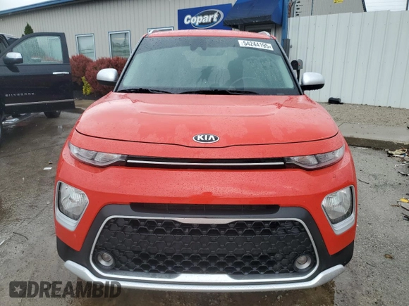 2021 Kia Soul S with VIN KNDJ23AU2M7142171, listed as a Copart auction lot 54244195 with 22,803 mi miles and Salvage Title. Bid and sale history available at DreamBid. Image 5.