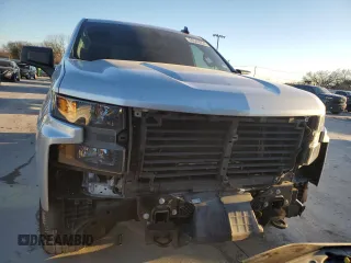 2020 Chevrolet Silverado 1500 Custom with VIN 1GCRWBEK8LZ171039, listed as a Copart auction lot 86540254 with 83,326 mi miles and Salvage Title. Bid and sale history available at carsss.com. Image 5.