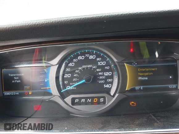 2015 Ford Taurus Limited with VIN 1FAHP2J84FG110702, listed as a IAAI auction lot 42060437 with 208,012 mi miles. Bid and sale history available at carsss.com. Image 7.