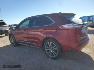 2019 Ford Edge Titanium with VIN 2FMPK3K92KBC06553, listed as a Copart auction lot 86996064 with 83,713 mi miles and Salvage Title. Bid and sale history available at carsss.com. Image 2.