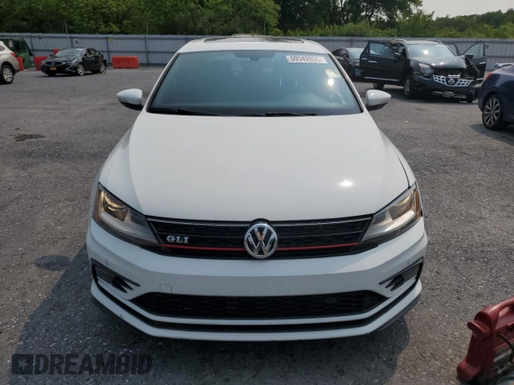 2017 Volkswagen Jetta GLI with VIN 3VW5T7AJ1HM319085, listed as a Copart auction lot 59342895 with 76,254 mi miles and Clean title. Bid and sale history available at DreamBid. Image 5.