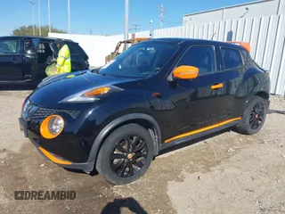 2015 Nissan Juke S with VIN JN8AF5MR0FT507629, listed as a IAAI auction lot 41803866 with 80,207 mi miles. Bid and sale history available at carsss.com. Image 19.