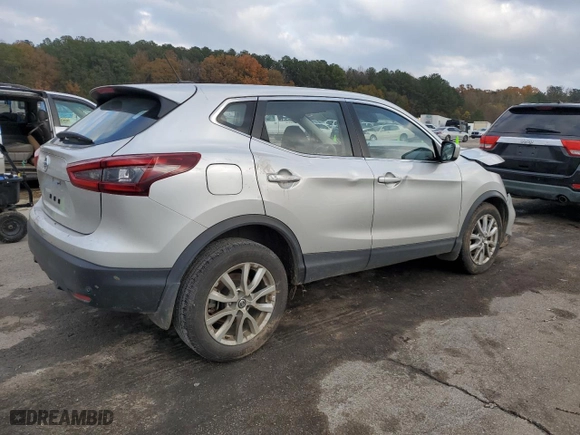 2022 Nissan Rogue Sport S with VIN JN1BJ1AV7NW342851, listed as a Copart auction lot 84307514 with 49,369 mi miles and Salvage Title. Bid and sale history available at carsss.com. Image 3.