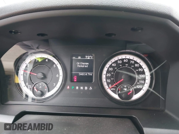 2024 Ram 1500 SLT with VIN 1C6RR7GG3RS157779, listed as a IAAI auction lot 42488148 with 34,814 mi miles and . Bid and sale history available at DreamBid. Image 7.