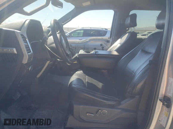 2015 Ford F-150 XLT with VIN 1FTEW1EP8FFB41422, listed as a Copart auction lot 50706865 with 191,013 mi miles and Salvage title. Bid and sale history available at DreamBid. Image 7.