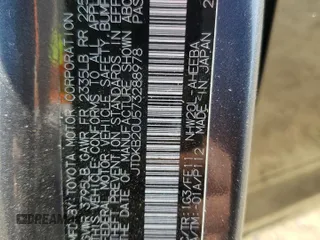 2007 Toyota Prius z VIN JTDKB20U573288978, wystawiony jako Copart lot #57469155 z przebiegiem 170 422 mil mil oraz Szkoda całkowita • Salvage title. Historia ofert i sprzedaży dostępna na DreamBid. Obrazek 12.
