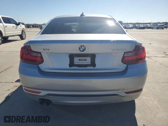 2015 BMW 2 Series 228i xDrive with VIN WBA1F7C55FVX95719, listed as a Copart auction lot 43838925 with 159,279 mi miles and Salvage Title. Bid and sale history available at carsss.com. Image 6.