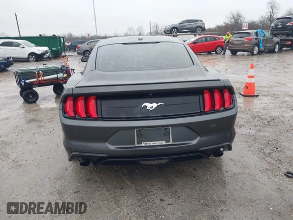 2020 Ford Mustang EcoBoost with VIN 1FA6P8TH4L5121181, listed as a IAAI auction lot 41099550 with 113,149 mi miles. Bid and sale history available at carsss.com. Image 17.