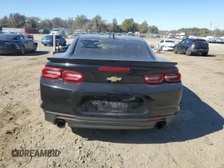 2020 Chevrolet Camaro 1LS with VIN 1G1FB1RX0L0130237, listed as a Copart auction lot 77319034 with 39,484 mi miles and Salvage title. Bid and sale history available at DreamBid. Image 6.