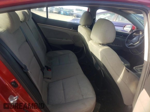 2017 Hyundai Elantra SE z VIN 5NPD74LF7HH211523, wystawiony jako Copart lot #54155405 z przebiegiem Nie podano mil oraz Szkoda całkowita • Salvage title. Historia ofert i sprzedaży dostępna na DreamBid. Obrazek 10.