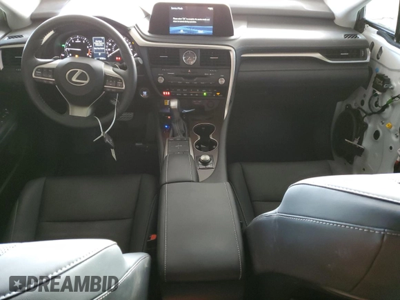 2022 Lexus RX with VIN 2T2HZMAA8NC244964, listed as a Copart auction lot 87417614 with 7,735 mi miles and Salvage Title. Bid and sale history available at carsss.com. Image 8.