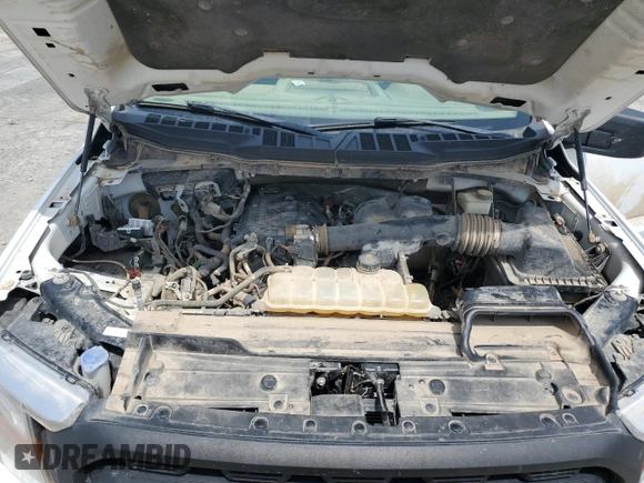 2022 Ford F-150 XL with VIN 1FTMF1EB2NKE16983, listed as a Copart auction lot 60933255 with Not provided miles and Salvage title. Bid and sale history available at DreamBid. Image 11.