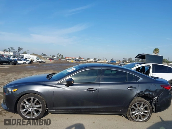 2015 Mazda 6 i Grand Touring with VIN JM1GJ1W55F1220578, listed as a IAAI auction lot 42076034 with 77,904 mi miles and . Bid and sale history available at carsss.com. Image 14.