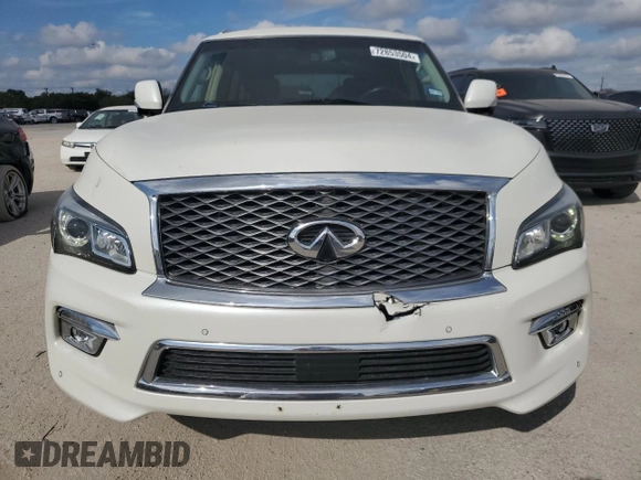 2016 Infiniti QX80 with VIN JN8AZ2NF7G9612130, listed as a Copart auction lot 72853504 with 149,401 mi miles and Clean Title. Bid and sale history available at carsss.com. Image 5.