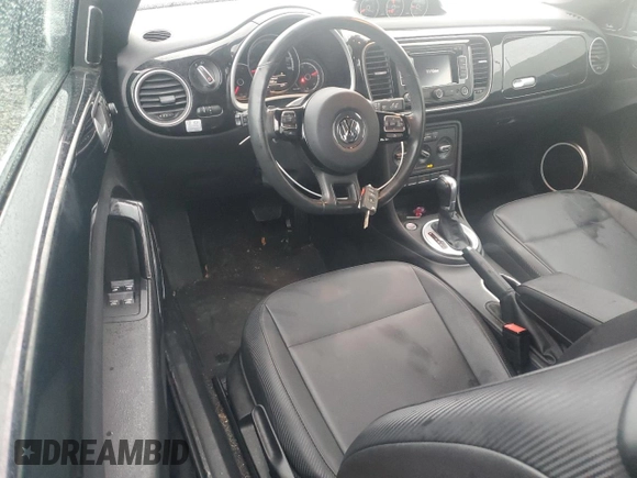 2015 Volkswagen Beetle with VIN 3VW5A7AT5FM812966, listed as a Copart auction lot 80741484 with 51,089 mi miles and Salvage Title. Bid and sale history available at DreamBid. Image 8.