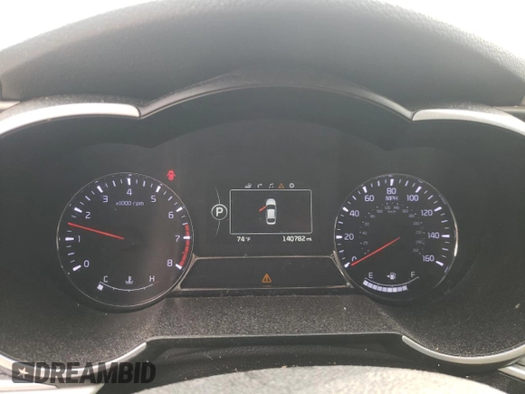 2015 Kia Optima SX Turbo with VIN 5XXGR4A63FG453826, listed as a Copart auction lot 46898225 with 140,782 mi miles and Salvage Title. Bid and sale history available at carsss.com. Image 9.