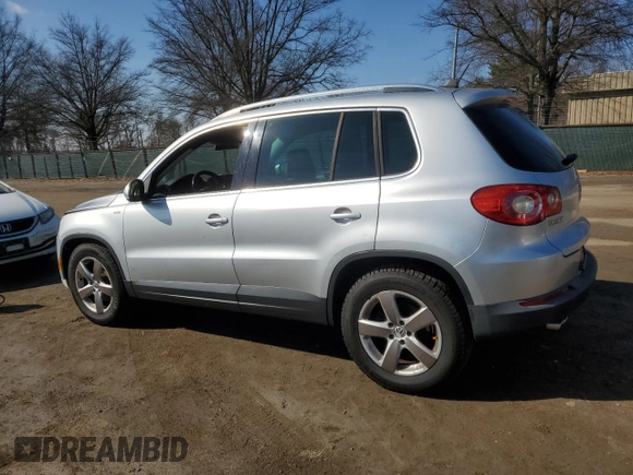 2010 Volkswagen Tiguan with VIN WVGAV9AX3AW530706, listed as a Copart auction lot 44738295 with 133,412 mi miles and Clean Title. Bid and sale history available at DreamBid. Image 2.