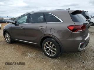2019 Kia Sorento SX z VIN 5XYPK4A51KG591866, wystawiony jako Copart lot #47398695 z przebiegiem 119 126 mil mil oraz Szkoda całkowita • Salvage title. Historia ofert i sprzedaży dostępna na DreamBid. Obrazek 2.