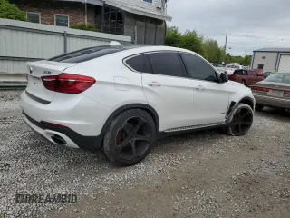 2015 BMW X6 xDrive50i with VIN 5UXKU6C51F0F94180, listed as a Copart auction lot 55306944 with 98,590 mi miles and Salvage Title. Bid and sale history available at carsss.com. Image 3.