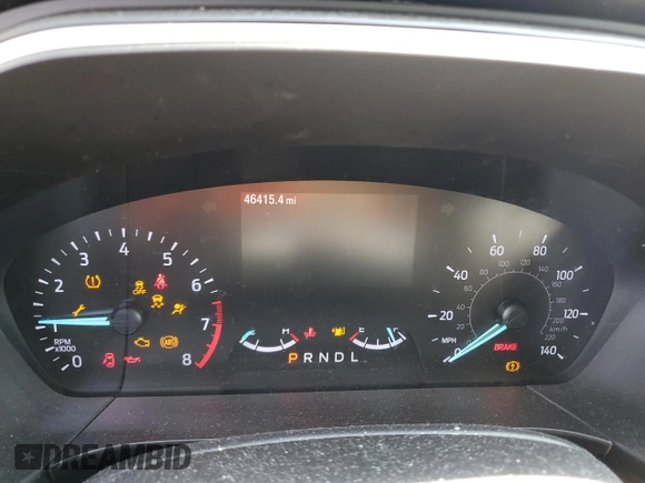 2020 Ford Escape SEL with VIN 1FMCU0H62LUC28018, listed as a Copart auction lot 57896165 with 46,415 mi miles and Salvage title. Bid and sale history available at DreamBid. Image 9.