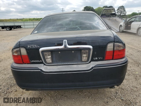 2004 Lincoln LS with VIN 1LNHM87A74Y624725, listed as a Copart auction lot 52925105 with 135,129 mi miles and Salvage Title. Bid and sale history available at carsss.com. Image 6.