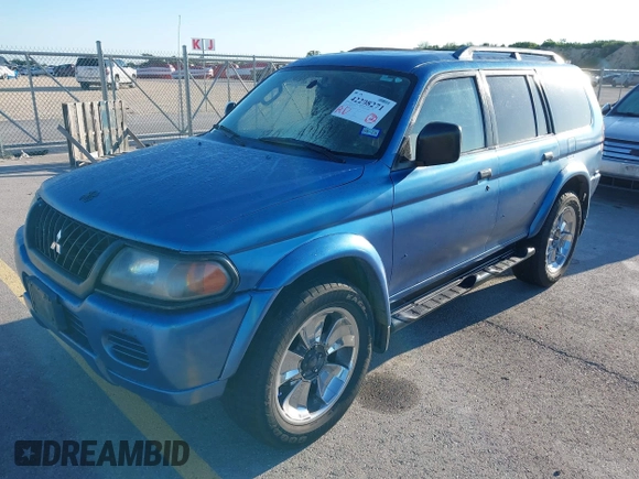 2003 Mitsubishi Montero XLS z VIN JA4MT31R13J045223, wystawiony jako IAAI lot #42208271 z przebiegiem 188 068 mil mil oraz . Historia ofert i sprzedaży dostępna na DreamBid. Obrazek 2.