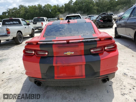 2020 Chevrolet Camaro 1LT with VIN 1G1FB1RX4L0148952, listed as a Copart auction lot 65037463 with 23,474 mi miles. Bid and sale history available at carsss.com. Image 6.