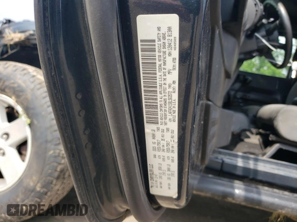 2008 Jeep Wrangler X with VIN 1J4FA24158L563572, listed as a Copart auction lot 58667265 with 162,649 mi miles and Salvage title. Bid and sale history available at DreamBid. Image 12.