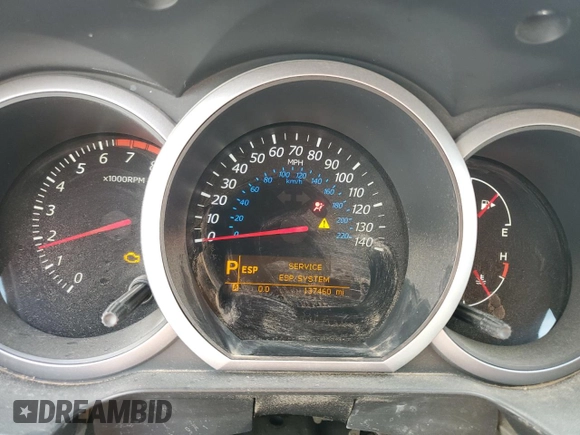 2009 Suzuki Grand Vitara with VIN JS3TE044094100649, listed as a Copart auction lot 52033855 with 137,460 mi miles and Salvage title. Bid and sale history available at DreamBid. Image 9.