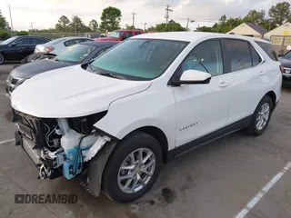 2023 Chevrolet Equinox LT with VIN 3GNAXTEG5PS199676, listed as a IAAI auction lot 42091780 with 26,530 mi miles and . Bid and sale history available at DreamBid. Image 18.