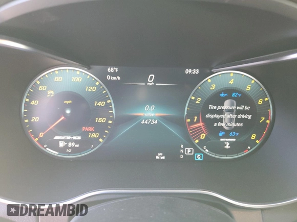 2021 Mercedes-Benz C 43 AMG с VIN W1KWJ6EB0MG067124, выставлен на аукционе Copart как лот 41883465 с пробегом 44 734 миль миль и Списание • Salvage title. История ставок и продаж доступна на DreamBid. Изображение 9.