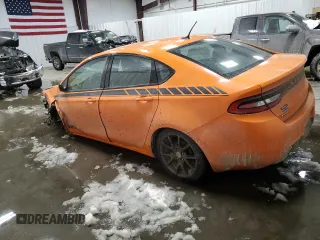 2013 Dodge Dart SXT with VIN 1C3CDFBA0DD345994, listed as a Copart auction lot 45966965 with 182,290 mi miles and Salvage Title. Bid and sale history available at carsss.com. Image 2.