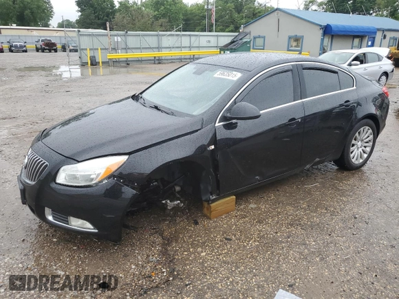 2011 Buick Regal CXL RL1 with VIN 2G4GN5EC5B9214700, listed as a Copart auction lot 59635015 with 203,113 mi miles and Salvage title. Bid and sale history available at DreamBid. Image 1.