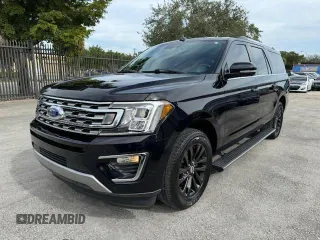 2019 Ford Expedition Max Limited with VIN 1FMJK1KT9KEA42633, listed as a Copart auction lot 47145815 with 98,210 mi miles and Non Repairable. Bid and sale history available at DreamBid. Image 1.
